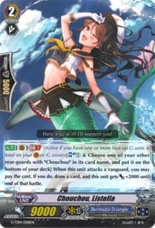 Chouchou, Listella - G-TD14: Debut of the Divas - Cardfight Vanguard card