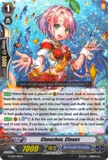 Chouchou, Clenes - G-TD14: Debut of the Divas - Cardfight Vanguard card