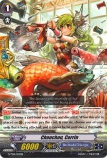 Chouchou, Corrin - G-TD14: Debut of the Divas - Cardfight Vanguard card