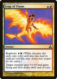 Leap of Flame - Guildpact - Magic: The Gathering card