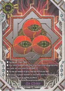the Chaos - Chaos Control Crisis - Future Card BuddyFight card