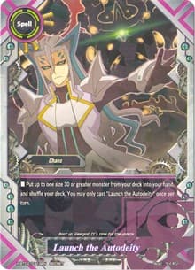 Launch the Autodeity - Chaos Control Crisis - Future Card BuddyFight card