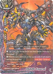 CHAOS Envarna - Chaos Control Crisis - Future Card BuddyFight card