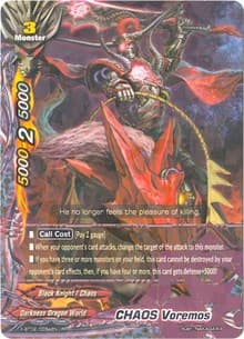 CHAOS Voremos - Chaos Control Crisis - Future Card BuddyFight card