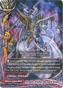 Purgatory Knights, Necropalm Dragon - Chaos Control Crisis - Future Card BuddyFight card