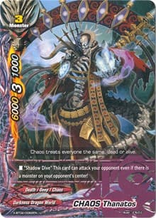 CHAOS Thanatos - Chaos Control Crisis - Future Card BuddyFight card