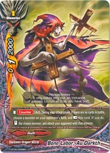 Bone Labor, Au Darkth - Chaos Control Crisis - Future Card BuddyFight card