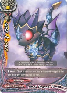 Black Dragon, Fweth - Chaos Control Crisis - Future Card BuddyFight card