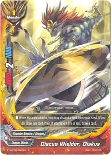 Discus Wielder, Diskus - Chaos Control Crisis - Future Card BuddyFight card