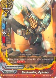 Bombardier, Cylinder - Chaos Control Crisis - Future Card BuddyFight card
