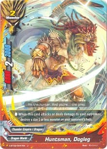 Huntsman, Dogleg - Chaos Control Crisis - Future Card BuddyFight card
