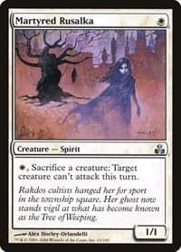 Martyred Rusalka - Guildpact - Magic: The Gathering card