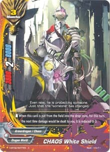 CHAOS White Shield - Chaos Control Crisis - Future Card BuddyFight card