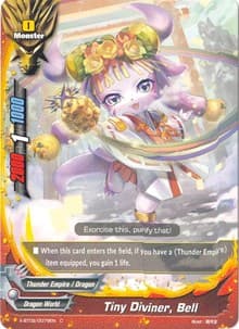 Tiny Diviner, Bell - Chaos Control Crisis - Future Card BuddyFight card