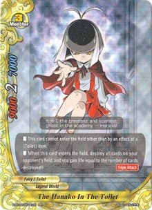 The Hanako In The Toilet - Chaos Control Crisis - Future Card BuddyFight card