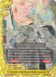 Knights of the Round Table, Lancelot - Chaos Control Crisis - Future Card BuddyFight card
