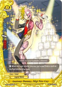 Anatomy Dummy, Migi Nice Guy - Chaos Control Crisis - Future Card BuddyFight card