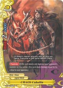 CHAOS Cuhullin - Chaos Control Crisis - Future Card BuddyFight card