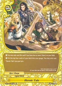 Heroic Tale - Chaos Control Crisis - Future Card BuddyFight card