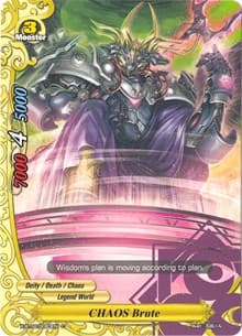 CHAOS Brute - Chaos Control Crisis - Future Card BuddyFight card