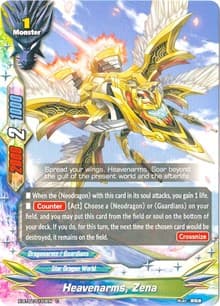 Heavenarms, Zena - Chaos Control Crisis - Future Card BuddyFight card