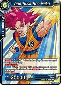 God Rush Son Goku - Galactic Battle - Dragon Ball Super: Masters card
