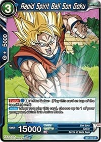 Rapid Spirit Ball Son Goku - Galactic Battle - Dragon Ball Super: Masters card
