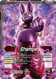 Champa // God of Destruction Champa - Galactic Battle - Dragon Ball Super: Masters card