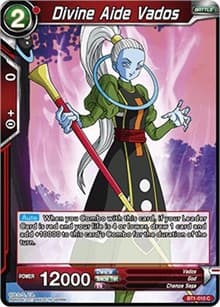 Divine Aide Vados - Galactic Battle - Dragon Ball Super: Masters card