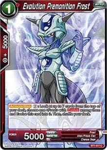 Evolution Premonition Frost - Galactic Battle - Dragon Ball Super: Masters card