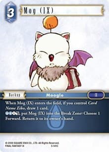 Mog (IX) - Opus III - Final Fantasy TCG card