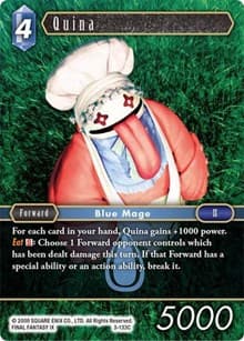 Quina - 3-133C - Deck Exclusive Cards - Final Fantasy TCG card