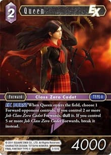 Queen EX (Starter) - Opus III - Final Fantasy TCG card