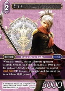 Sice - Opus III - Final Fantasy TCG card
