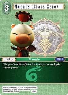 Moogle (Class Zero) (Starter) - Opus III - Final Fantasy TCG card