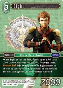 Eight - Opus III - Final Fantasy TCG card