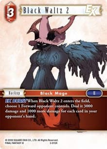 Black Waltz 2 EX - Opus III - Final Fantasy TCG card