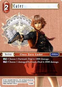 Cater - Opus III - Final Fantasy TCG card