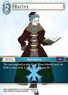 Harley - Opus III - Final Fantasy TCG card