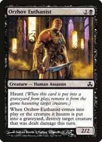 Orzhov Euthanist - Guildpact - Magic: The Gathering card