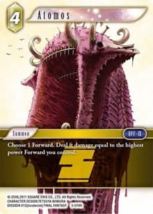 Atomos - Opus III - Final Fantasy TCG card