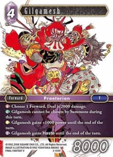 Gilgamesh - Opus III - Final Fantasy TCG card
