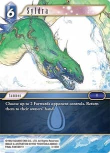 Syldra - Opus III - Final Fantasy TCG card