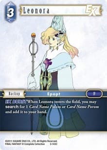 Leonora EX - Opus III - Final Fantasy TCG card