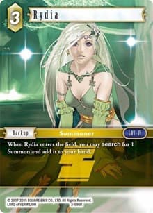 Rydia - Opus III - Final Fantasy TCG card