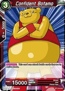 Confident Botamo - Galactic Battle - Dragon Ball Super: Masters card