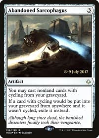 Abandoned Sarcophagus - Prerelease Cards - Magic: The Gathering card
