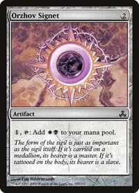 Orzhov Signet - Guildpact - Magic: The Gathering card