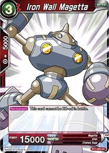 Iron Wall Magetta - Galactic Battle - Dragon Ball Super: Masters card