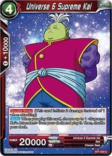 Universe 6 Supreme Kai - Galactic Battle - Dragon Ball Super: Masters card
